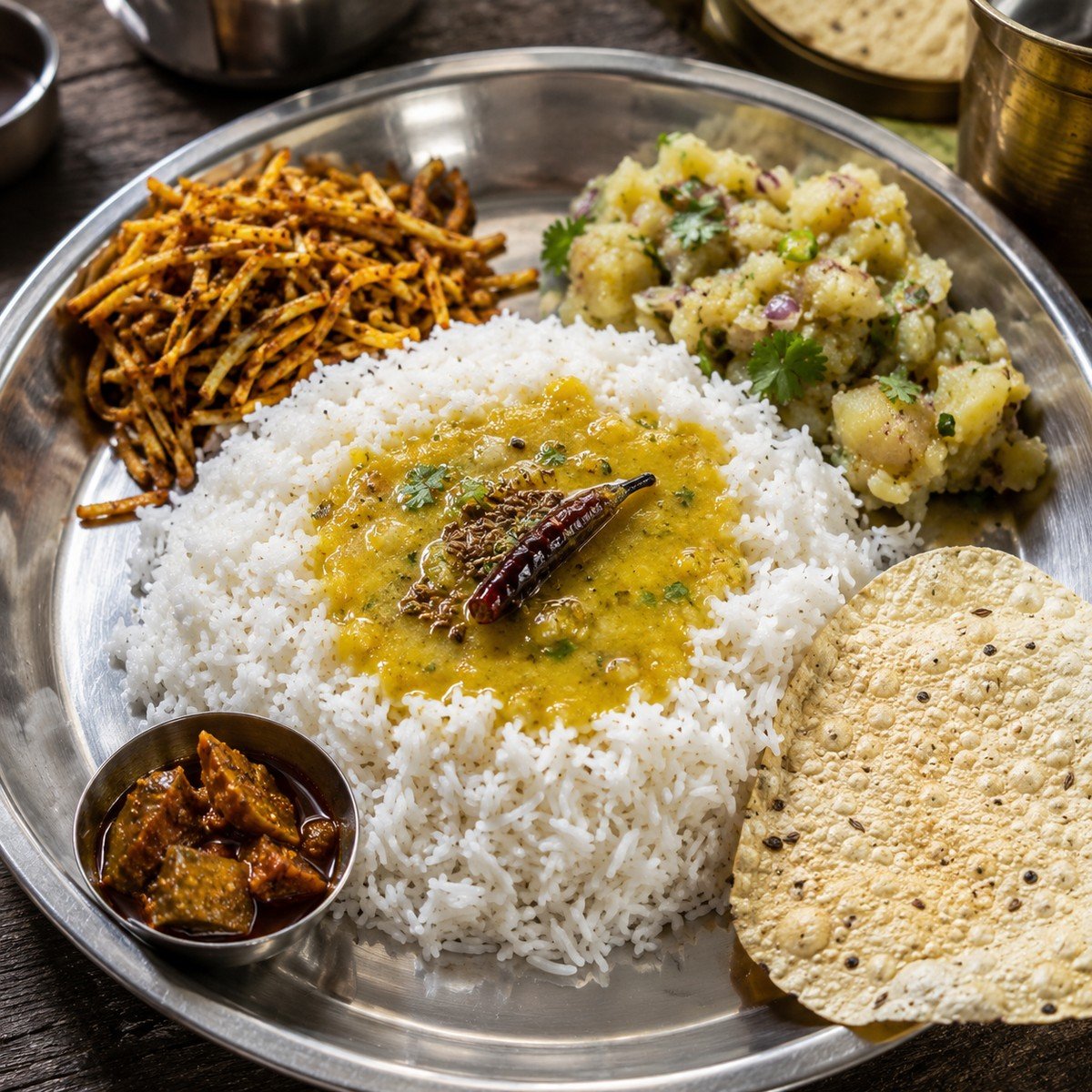 The Ultimate Dal-Bhat-Chokha Platter